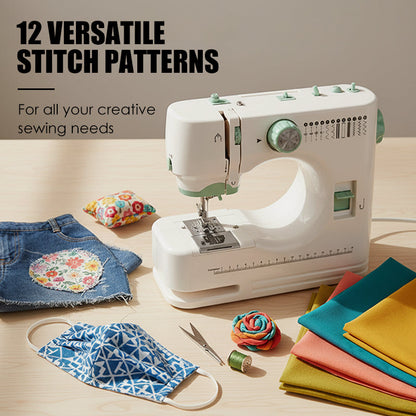 🔥VENTE LIMITÉE 50 % DE RÉDUCTION🔥🧵 Machine à coudre électrique compacte pour usage domestique 💯
