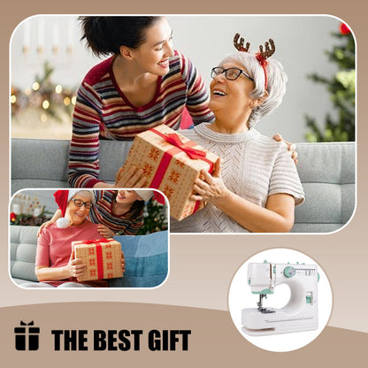 🔥VENTE LIMITÉE 50 % DE RÉDUCTION🔥🧵 Machine à coudre électrique compacte pour usage domestique 💯