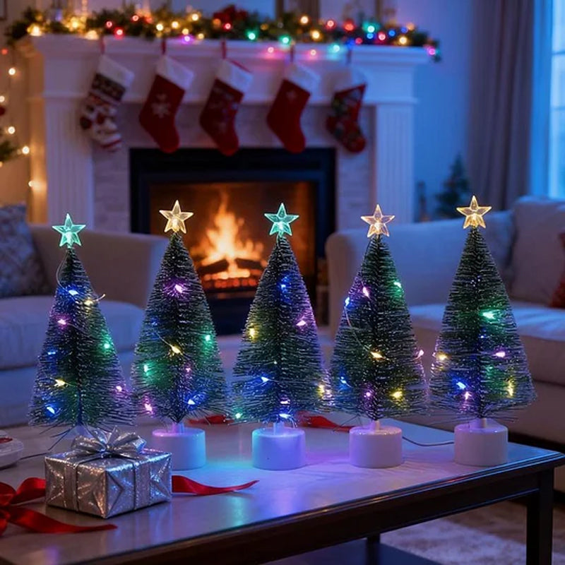 🔥VENTE LIMITÉE 50 % DE RÉDUCTION🔥LED Pin aiguille arbre de Noël avec étoile