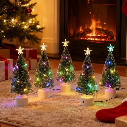 🔥VENTE LIMITÉE 50 % DE RÉDUCTION🔥LED Pin aiguille arbre de Noël avec étoile