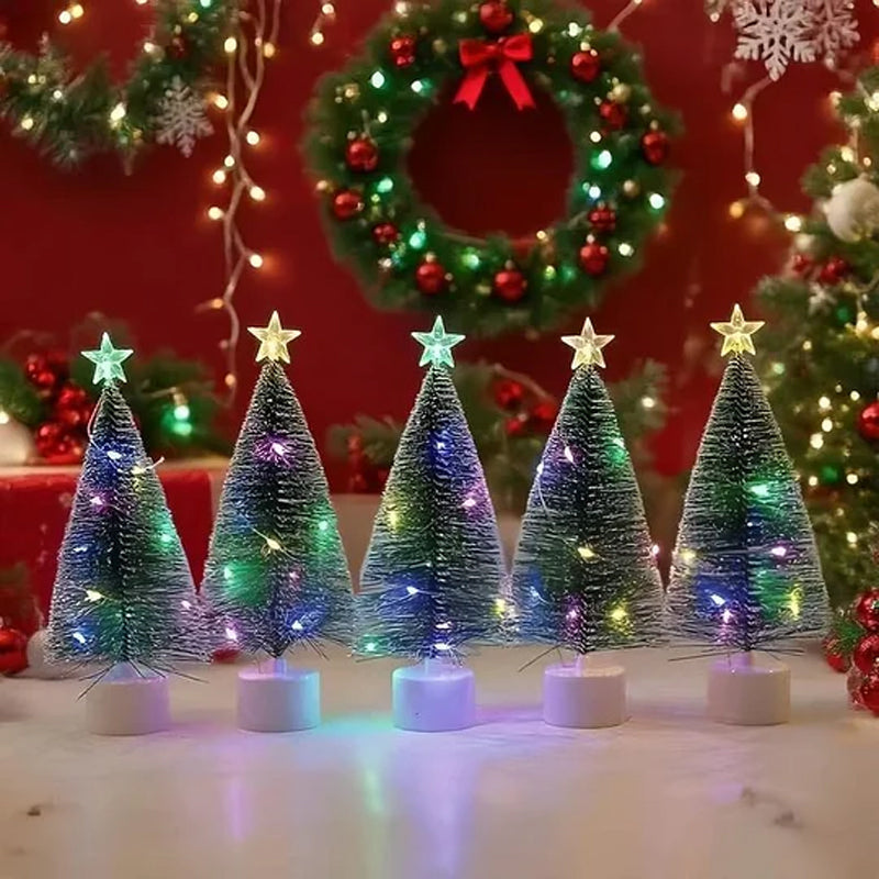 🔥VENTE LIMITÉE 50 % DE RÉDUCTION🔥LED Pin aiguille arbre de Noël avec étoile
