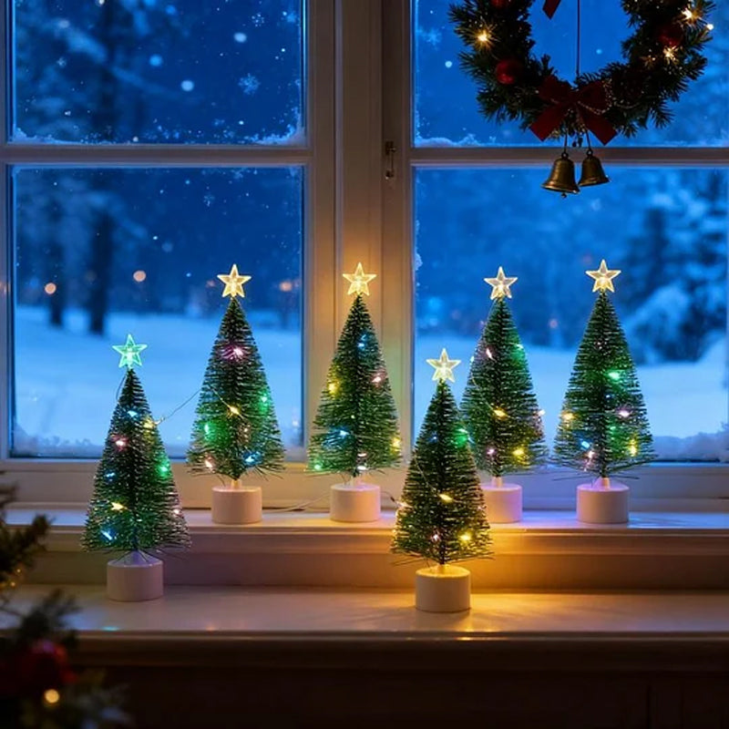 🔥VENTE LIMITÉE 50 % DE RÉDUCTION🔥LED Pin aiguille arbre de Noël avec étoile