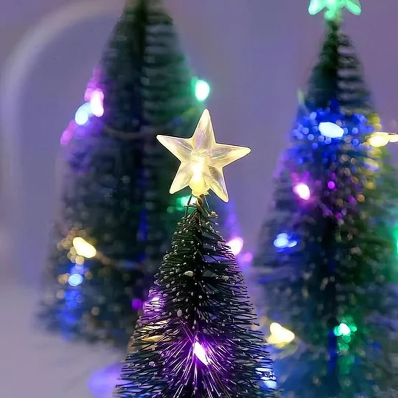 🔥VENTE LIMITÉE 50 % DE RÉDUCTION🔥LED Pin aiguille arbre de Noël avec étoile