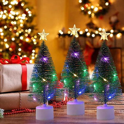 🔥VENTE LIMITÉE 50 % DE RÉDUCTION🔥LED Pin aiguille arbre de Noël avec étoile