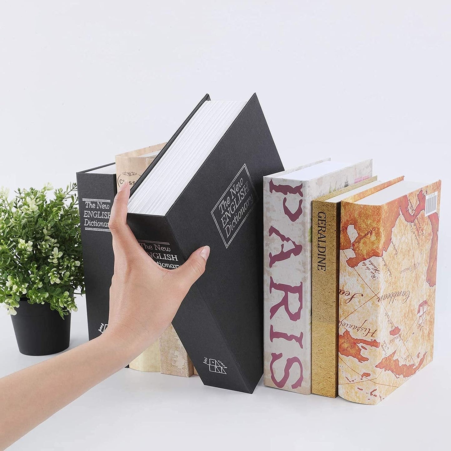 🔥VENTE LIMITÉE 50 % DE RÉDUCTION🔥⏳Spécial à durée limitée⏰Coffre-fort secret pour livres🔒💵
