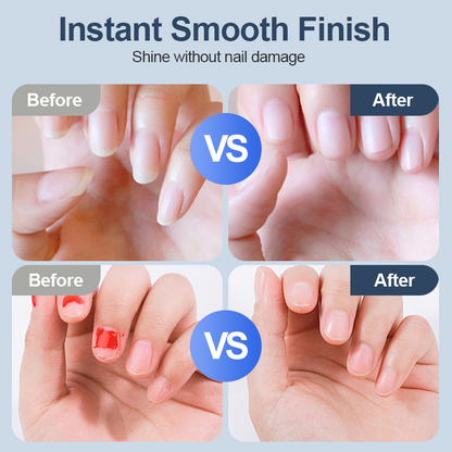 🔥50% DE RÉDUCTION ! ✨ Ponceuse à Ongles Auto - 3 Vitesses Réglables, Silencieuse, LED Integrée pour Soin Précise 💅✨
