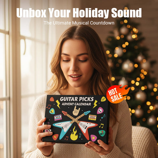🔥VENTE LIMITÉE 50 % DE RÉDUCTION🔥Calendrier de l’Avent de 24 Jours avec Médiators de Noël