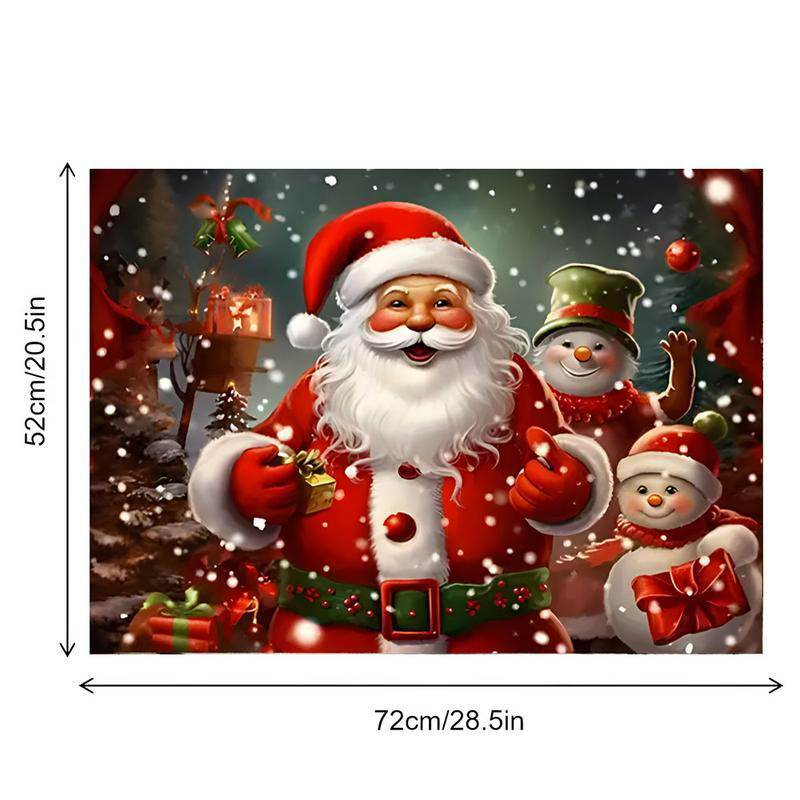 🔥 50% DE RÉDUCTION ! ✨ Protège-Plaque de Cuisson Noël - Antidérapant, Facile à Nettoyer, Décoration Festive 🎄🔥