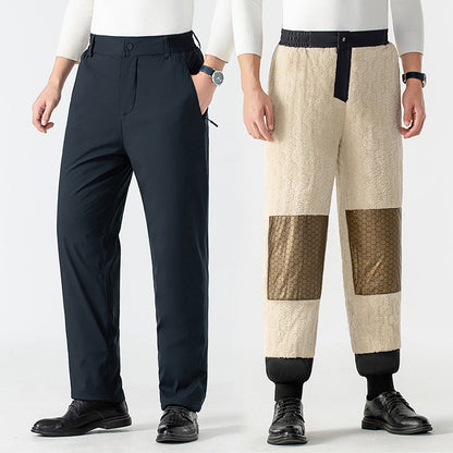 📢📢50 % DE RÉDUCTION !!! ✨Pantalon thermique confortable pour homme avec genouillères en graphène