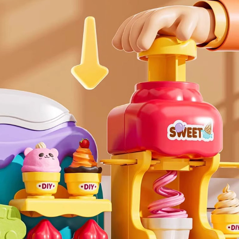 🎄Soldes de Noël 50 % de réduction🍦✨【Kit de pâte à modeler DIY pour enfants】✨ - Kit de pâte à modeler créatif pour les jeux de rôle et le développement des capacités sensorielles des enfants, le cadeau idéal !🎁