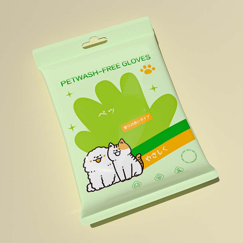 🔥VENTE LIMITÉE 50 % DE RÉDUCTION🔥Gants de toilettage sans rinçage pour animaux domestiques avec effet neutralisant les odeurs