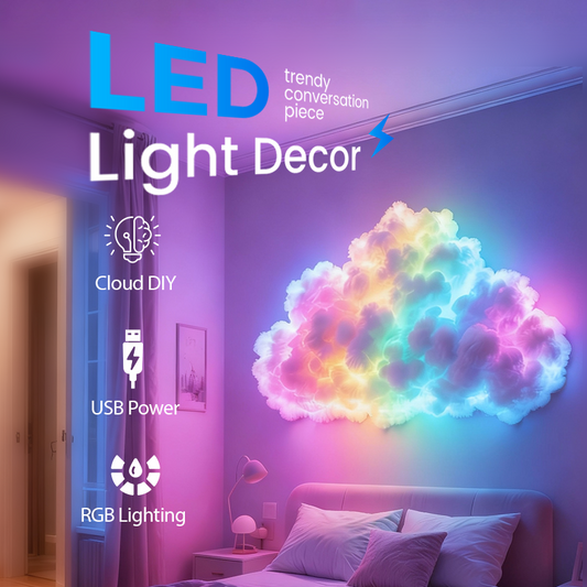 📢📢50% DE RÉDUCTION✨Lampe décorative LED Thundercloud alimentée par USB🌈☁️