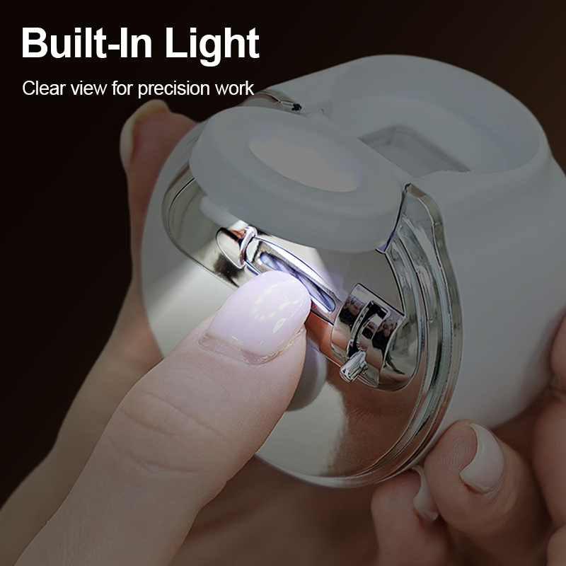 ⏳Spécial à durée limitée⏰Coupe-ongles électrique avec lampe💅