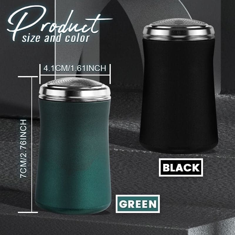 🎉 50 % DE RÉDUCTION ! ✨ Rasoir électrique lavable de poche – IPX7, 60 min d’autonomie & design ultra-compact pour hommes en déplacement 🪒✈️