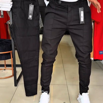 🔥 Soldes de Noël - 50 % de réduction 🎁❤️Herren Slim-Fit Hose mit verstellbarem Bund