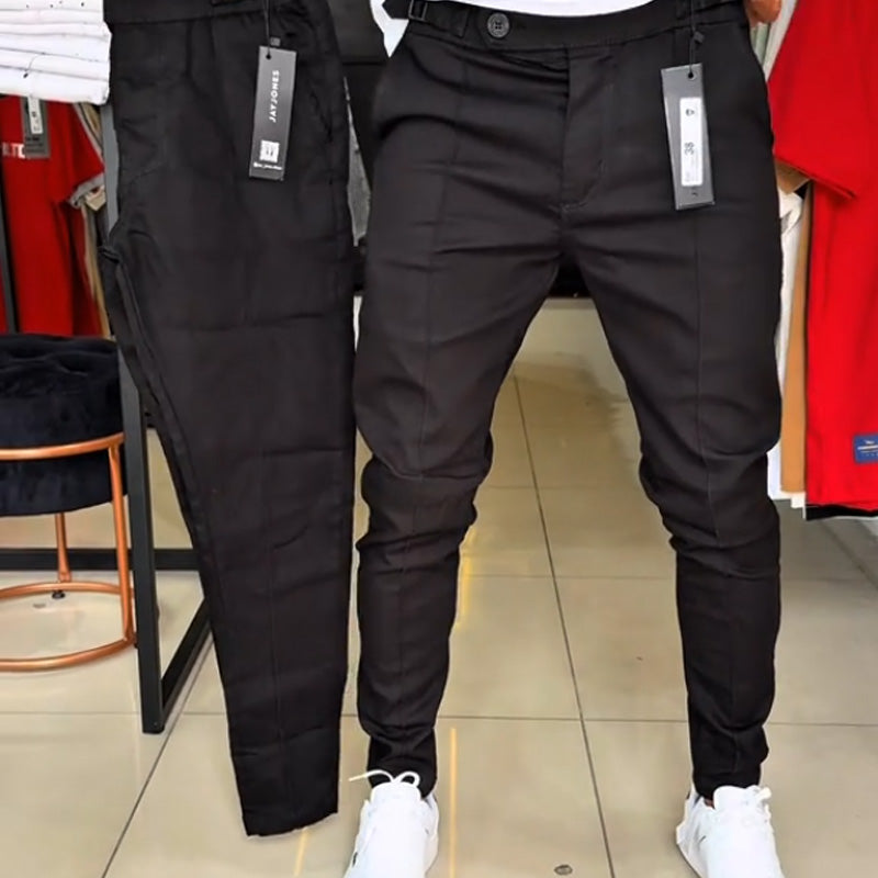 🔥 Soldes de Noël - 50 % de réduction 🎁❤️Herren Slim-Fit Hose mit verstellbarem Bund