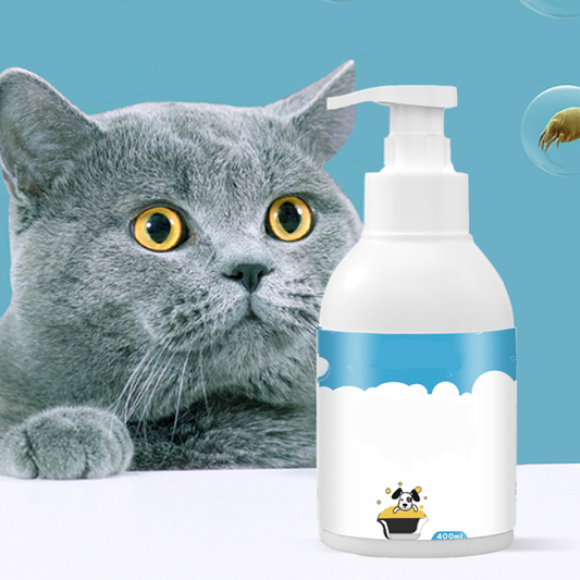 🔥 50 % de réduction ! 🐾 Mousse désodorisante sans rinçage pour animaux – Formule végétale, 400 ml & pompe pratique 🌿🐶