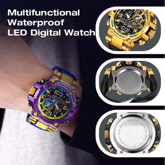 🔈🔈REMISE LIMITÉE DE 50 %🔥Montre LED numérique multifonctionnelle et étanche