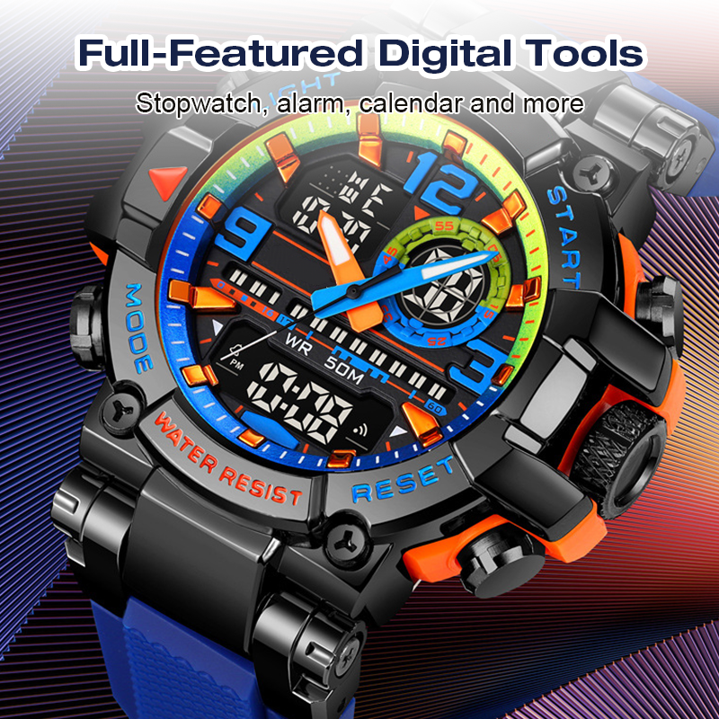 🔈🔈REMISE LIMITÉE DE 50 %🔥Montre LED numérique multifonctionnelle et étanche