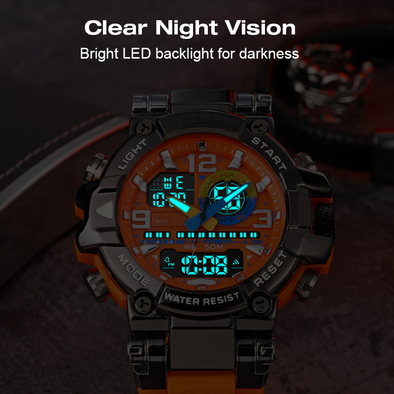 🔈🔈REMISE LIMITÉE DE 50 %🔥Montre LED numérique multifonctionnelle et étanche