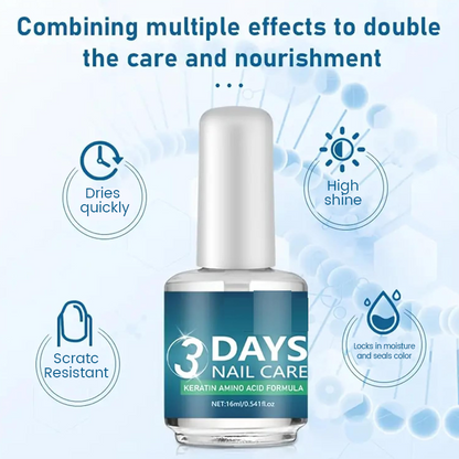 📢📢56 % de réduction !!! 🎅 Huile à Ongles Nourrissante à Séchage Rapide et Haute Brillance