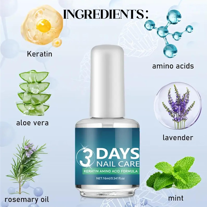 📢📢56 % de réduction !!! 🎅 Huile à Ongles Nourrissante à Séchage Rapide et Haute Brillance