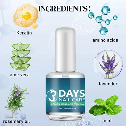 📢📢56 % de réduction !!! 🎅 Huile à Ongles Nourrissante à Séchage Rapide et Haute Brillance