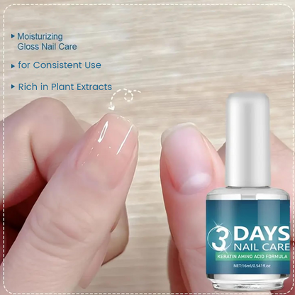 📢📢56 % de réduction !!! 🎅 Huile à Ongles Nourrissante à Séchage Rapide et Haute Brillance