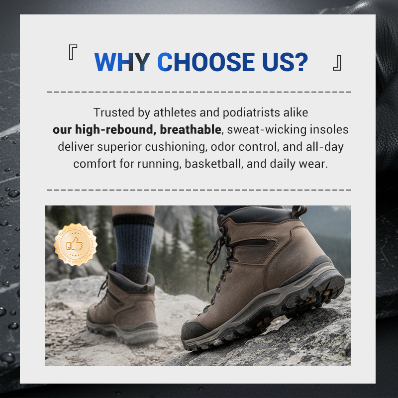 👟🦶 PROMO FLASH 50% ! Semelles Orthopédiques Sport – Amorti Double Choc, Soutien Voûte Dynamique, Mousse PU, Tissu Mesh Respirant, 5 Tailles 🏃‍♂️