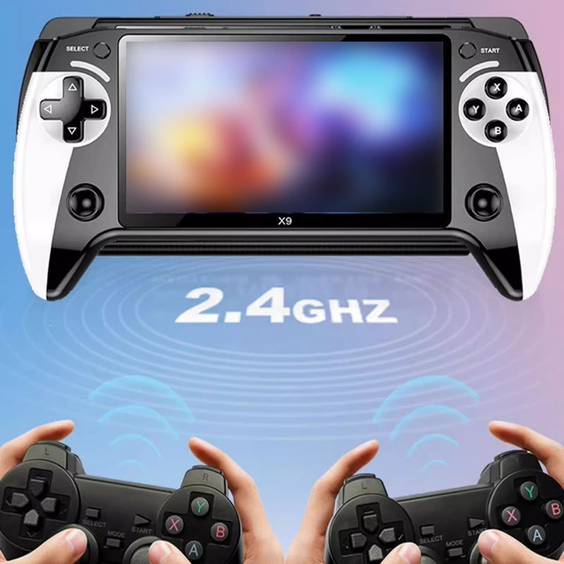 🎮🔥 PROMO FLASH 61% ! Console Arcade Portable Rétro – Écran 5.5" HD, 9 Émulateurs, Sortie TV, 2 Manettes Sans Fil ⚡