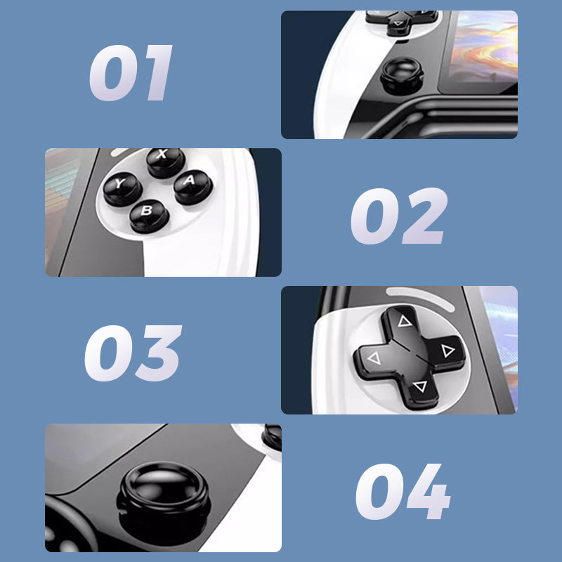 🎮🔥 PROMO FLASH 61% ! Console Arcade Portable Rétro – Écran 5.5" HD, 9 Émulateurs, Sortie TV, 2 Manettes Sans Fil ⚡