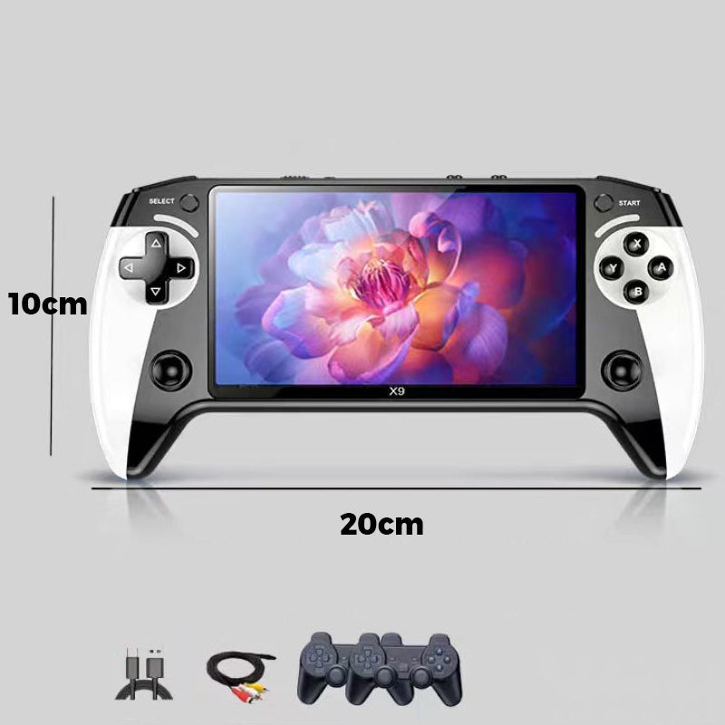 🎮🔥 PROMO FLASH 61% ! Console Arcade Portable Rétro – Écran 5.5" HD, 9 Émulateurs, Sortie TV, 2 Manettes Sans Fil ⚡