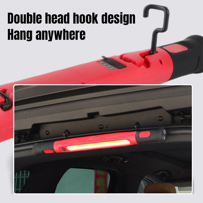 💡Lampe de Travail LED 3000LM – Base Magnétique & Crochet de Suspension, Batterie Rechargeable 5200mAh, Parfaite pour Atelier, Garage et Réparation Auto 🔧⚡
