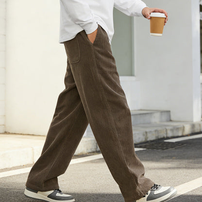 📢📢49 % de réduction !! ⏰Pantalon ample à cordon et poches pour homme
