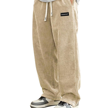 📢📢49 % de réduction !! ⏰Pantalon ample à cordon et poches pour homme