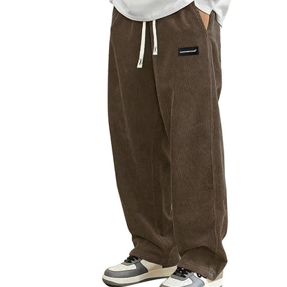 📢📢49 % de réduction !! ⏰Pantalon ample à cordon et poches pour homme