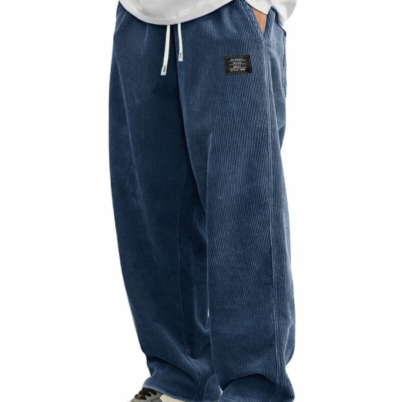 📢📢49 % de réduction !! ⏰Pantalon ample à cordon et poches pour homme
