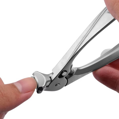 📢📢60 % DE RÉDUCTION MAINTENANT ✨🔥Coupe-ongles courbé en acier inoxydable – Ergonomique et facile à utiliser pour les seniors
