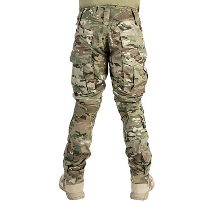 👖 60% DE RÉDUCTION ! ⏳ Pantalon Cargo Tactique avec Genouillères – Renforcé, Poches Multiples & Tissu Résistant 🧗