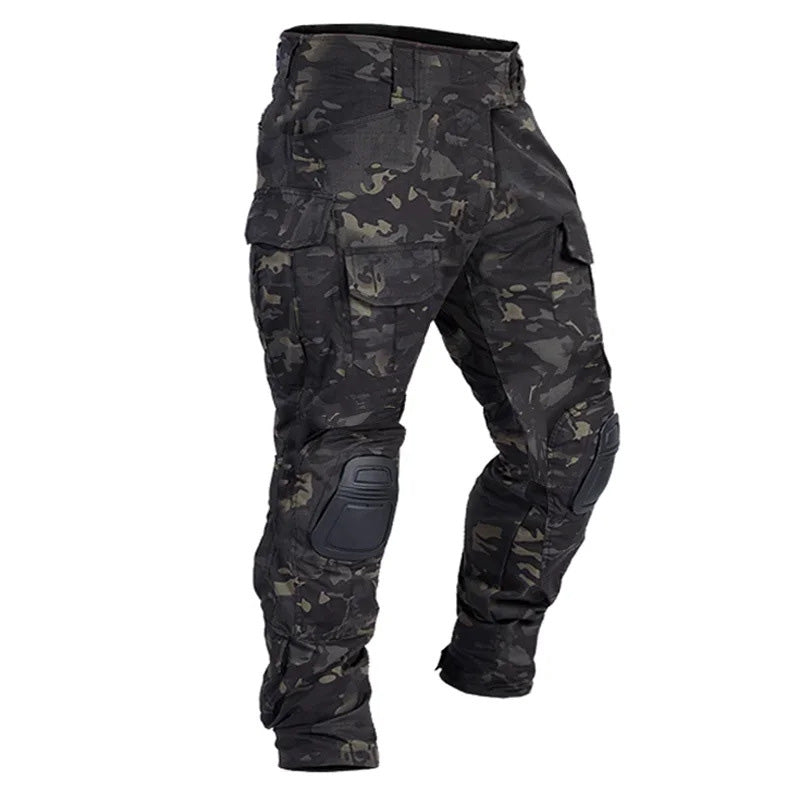 👖 60% DE RÉDUCTION ! ⏳ Pantalon Cargo Tactique avec Genouillères – Renforcé, Poches Multiples & Tissu Résistant 🧗