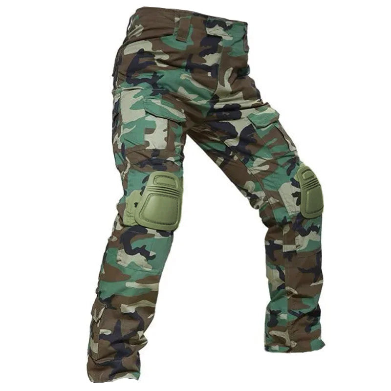 👖 60% DE RÉDUCTION ! ⏳ Pantalon Cargo Tactique avec Genouillères – Renforcé, Poches Multiples & Tissu Résistant 🧗