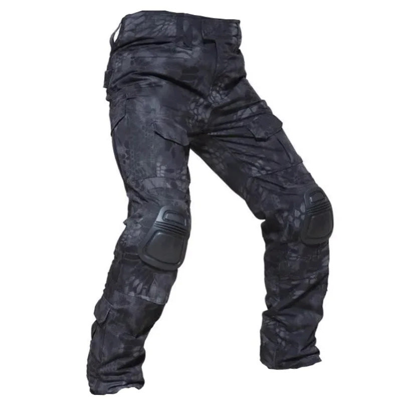 👖 60% DE RÉDUCTION ! ⏳ Pantalon Cargo Tactique avec Genouillères – Renforcé, Poches Multiples & Tissu Résistant 🧗