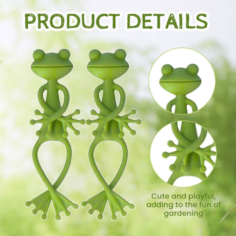 🐸Support pour plantes en forme de grenouille - Un support charmant et robuste pour les petites plantes en pot et les plantes succulentes🌿