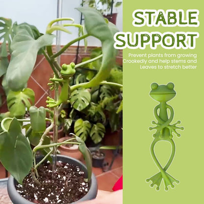 🐸Support pour plantes en forme de grenouille - Un support charmant et robuste pour les petites plantes en pot et les plantes succulentes🌿