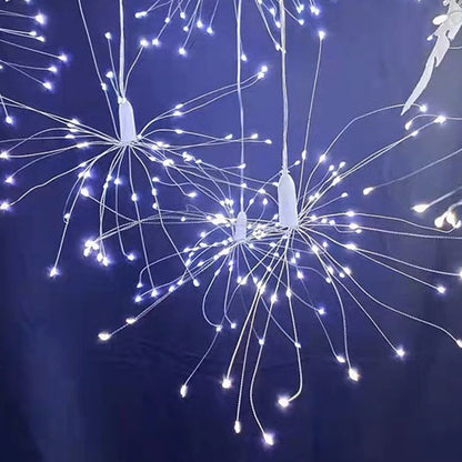 🎆60 % DE RÉDUCTION ! 💡 Guirlande lumineuse LED en fil de cuivre effet feux d'artifice – Fil de cuivre flexible, lumière chaude et éclairage décoratif pour vos fêtes ✨