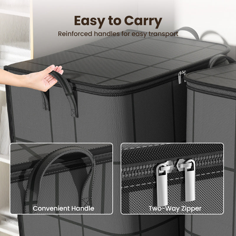 🧺 50 DE RÉDUCTION MAINTENANT !🛏️ Housse de protection pour couette et linge de lit – Grande capacité, tissu non tissé résistant et design pliable 🌿