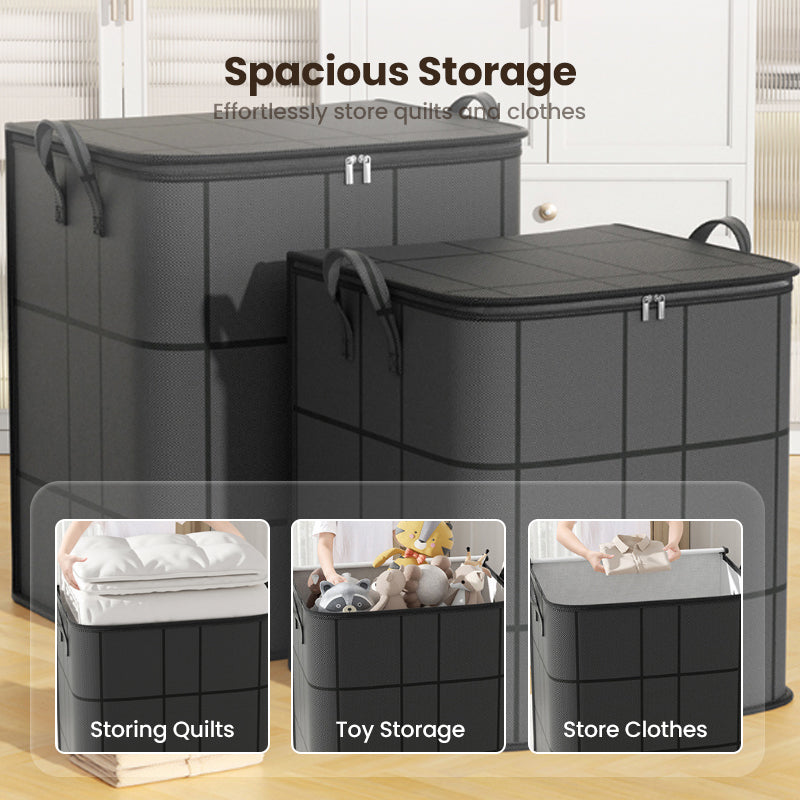 🧺 50 DE RÉDUCTION MAINTENANT !🛏️ Housse de protection pour couette et linge de lit – Grande capacité, tissu non tissé résistant et design pliable 🌿