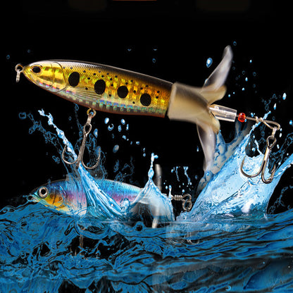 📢📢50 % de réduction !! ⏰ Le leurre à hélice flottant et rotatif – Attrapez encore plus de poissons de trophée ! ✨