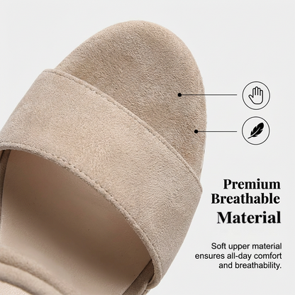 👡🌟 PROMO FLASH 50% ! Sandales Femme à Talons Compensés – Design Élégant, Semelle Cloutée, Hauteur 10cm, Bride de Cheville, 6 Couleurs, 36-43, Parfaites pour Vacances & Soirées 🌴