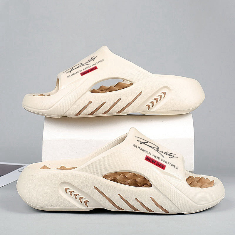 💐📈 PROMO SPÉCIALE 50% ! Sandales Homme à Plateforme Épaisse – Semelle Cloud en Mousse Mémoire de Forme, Antidérapante, Soutien de la Voûte, Confort Optimal au Quotidien ✨